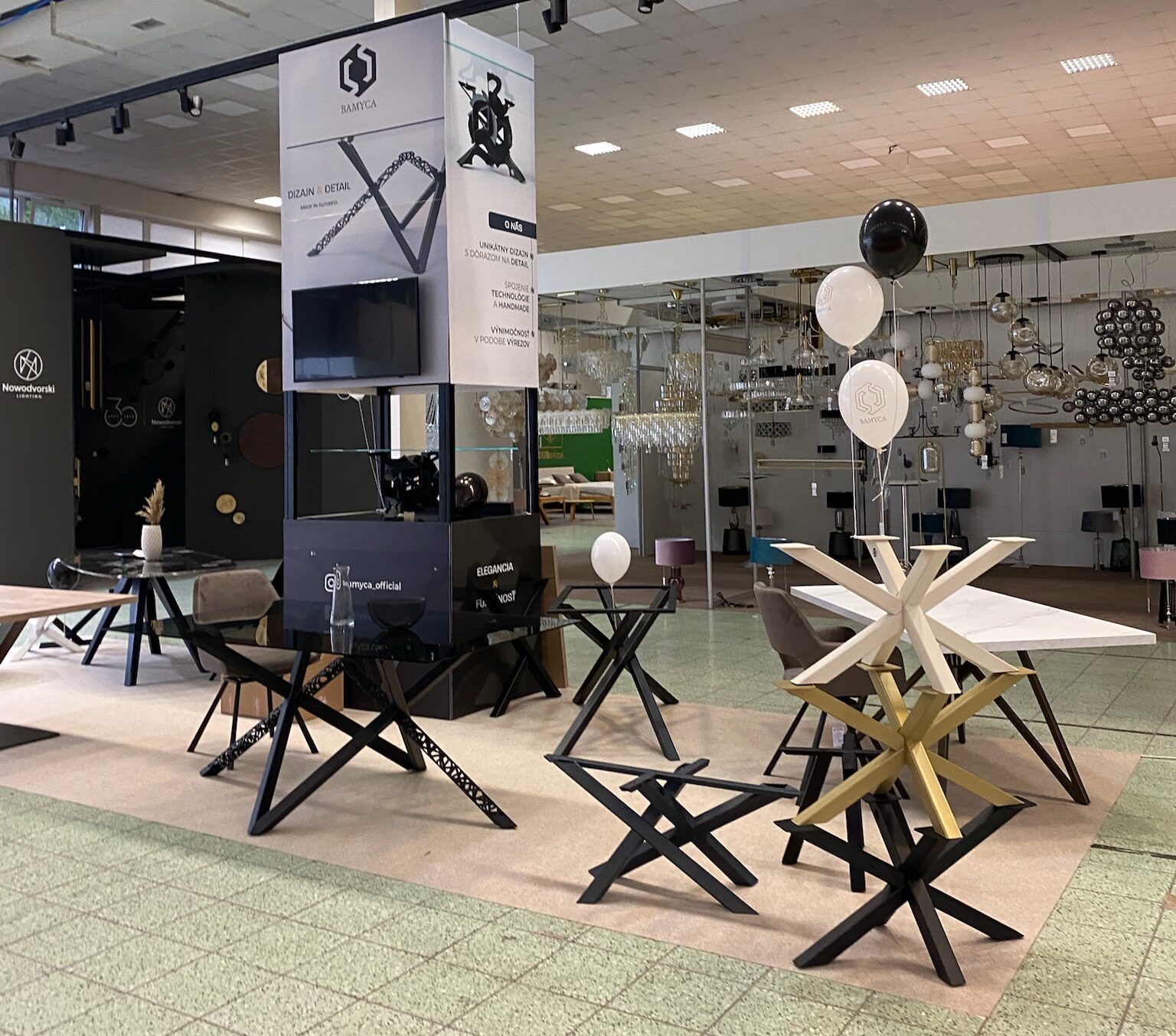 Kovové podnože Bacyca, vystava agrokompex