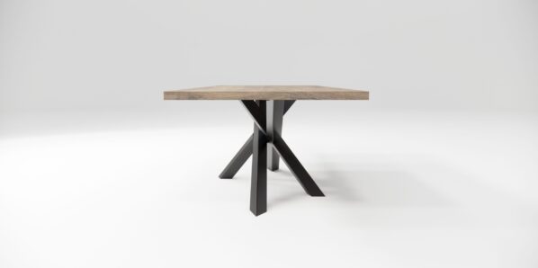 Konferenčný stolík MOSAYK, kovová podnož čierna