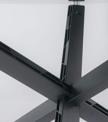 VADORA jedálenský stôl, matná čierna