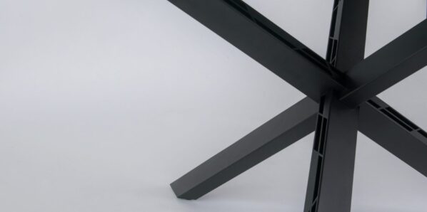 VADORA jedálenský stôl, matná čierna