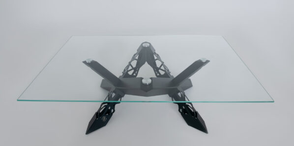 GRAVITA EGYPT stolík, čierny matný