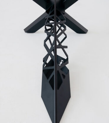 GRAVITA EGYPT noha, čierna matná