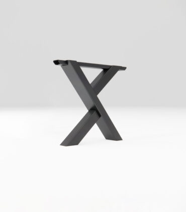 ZLYNE noha na konferenčný stolík, premium čierna