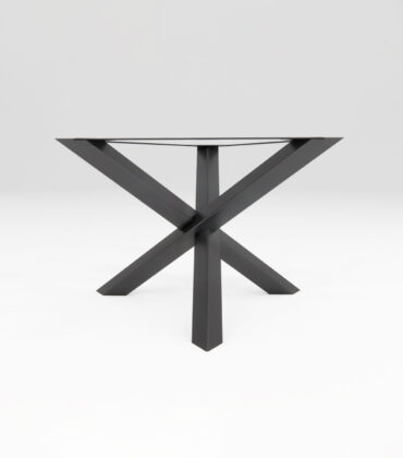 Kovová noha na konferenčný stolík RYVERA BIG, čierna