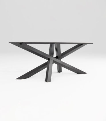 Kovová noha na konferenčný stolík MOSAYK BIG, čierna